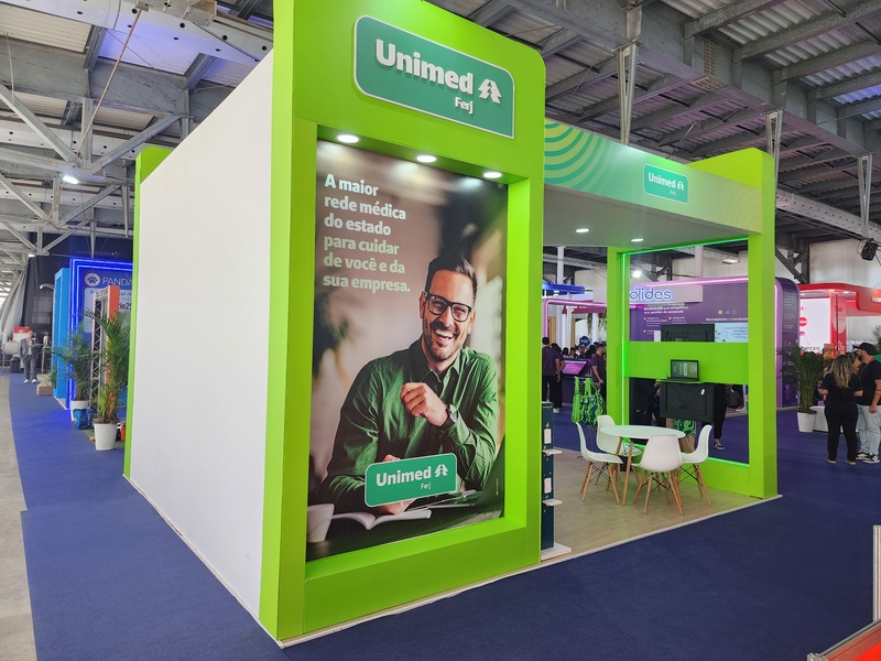 Unimed Ferj reforça presença no RHRio 2025 e amplia conexões no setor de gestão de pessoas