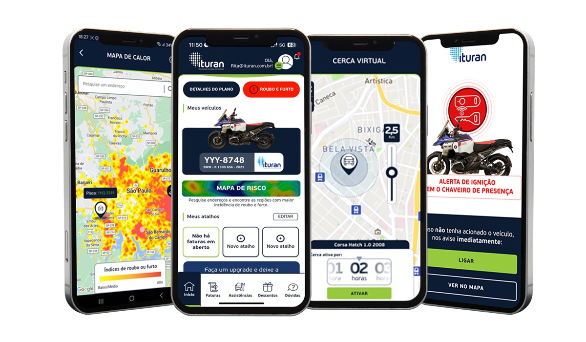 Ituran Brasil e BMW Motorrad lançam aliança para uma nova experiência de segurança aos motociclistas.