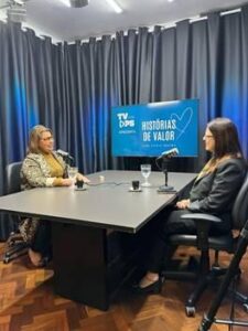 Fátima Monteiro, presidente do CCS-RJ (E) e Sonia Marra, presidente do CVG-RJ (D) – Foto: Divulgação