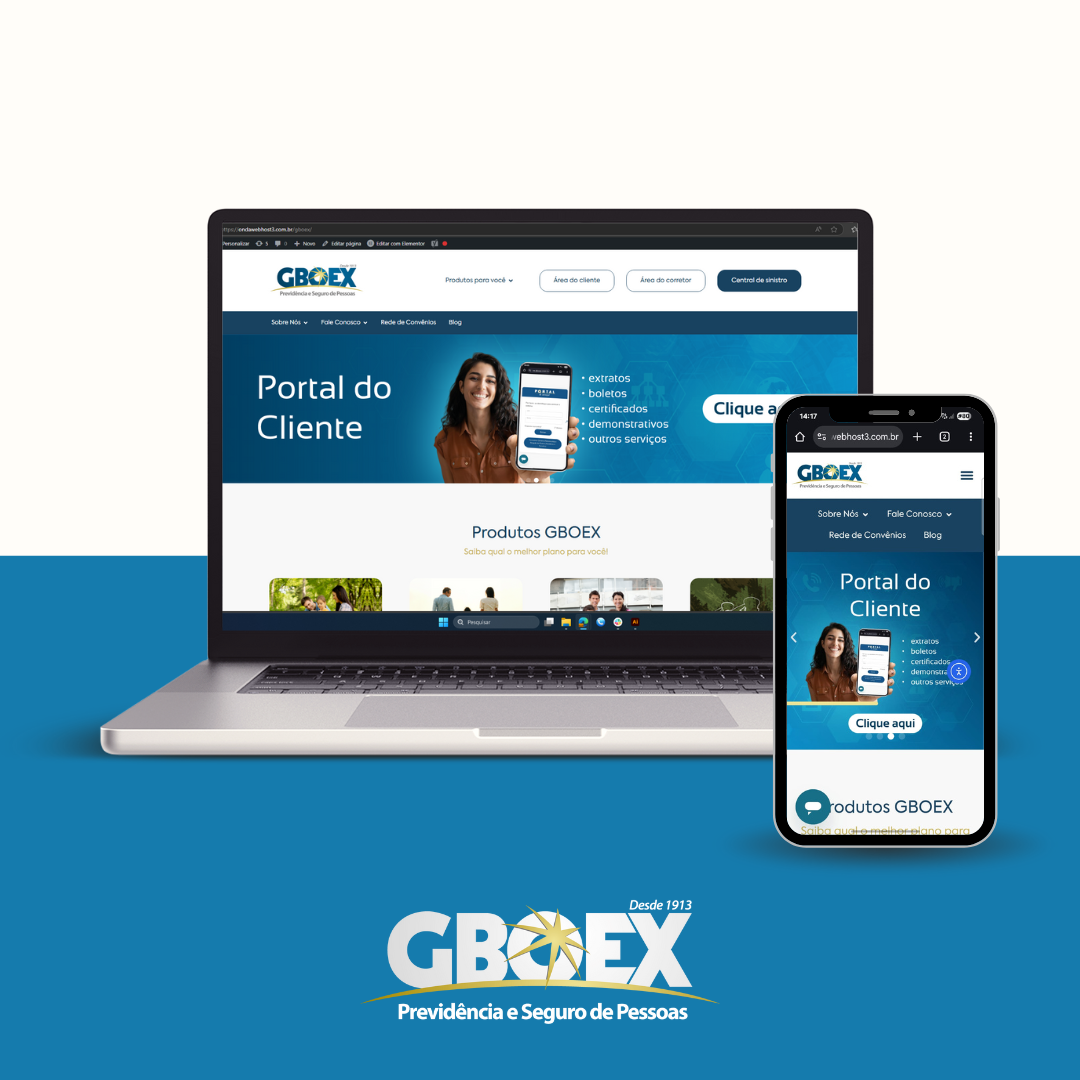 GBOEX lança novo site