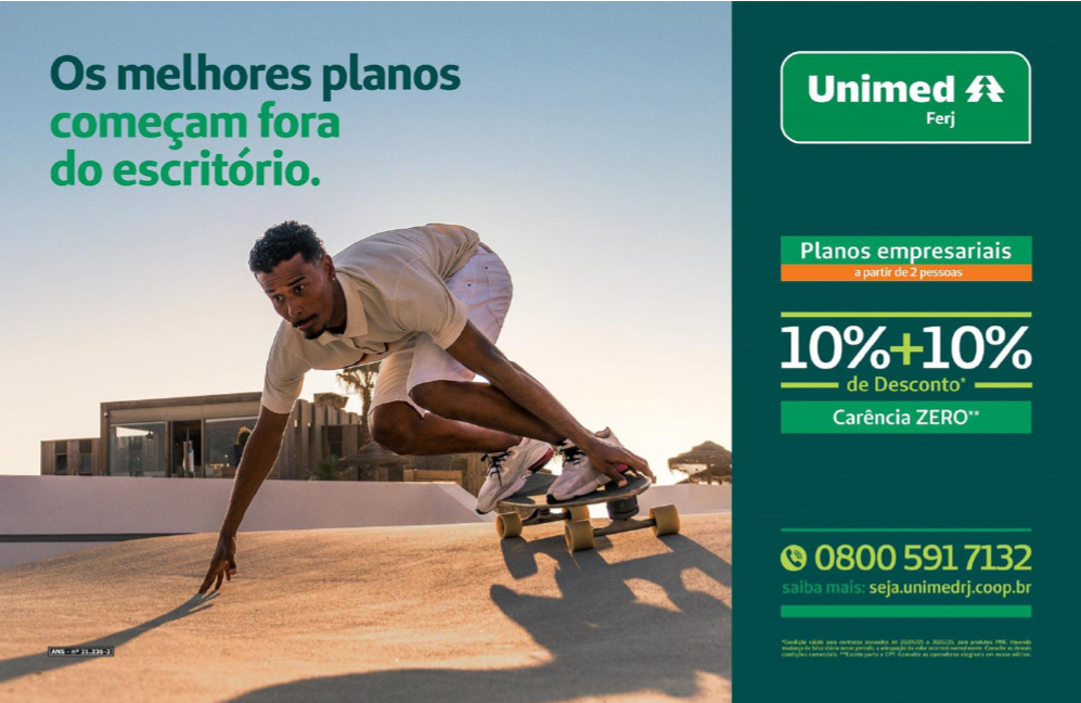Unimed Ferj lança campanha que celebra a vida além do trabalho