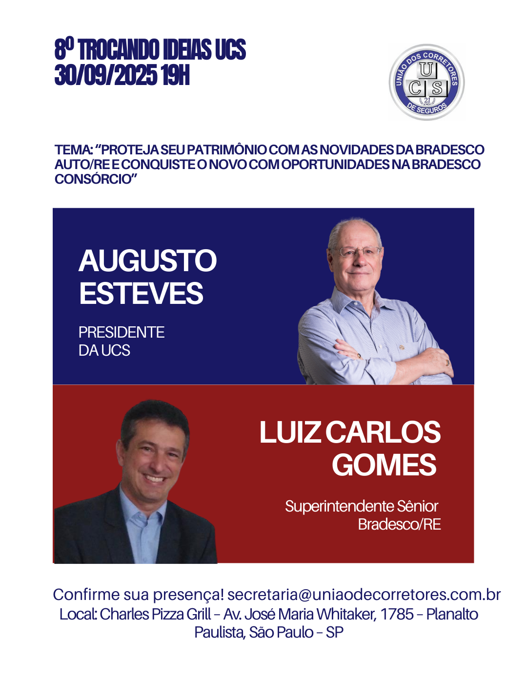 UCS promove 8º Trocando Ideias com a Bradesco Auto/RE e Consórcio