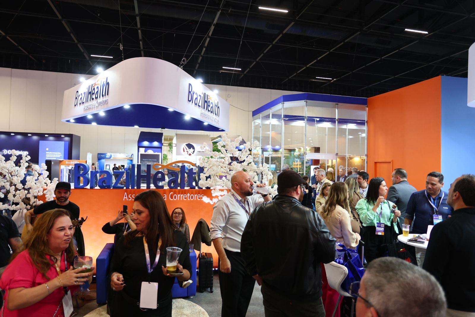 Estande da Brazil Health