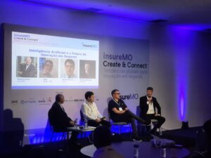 Painel sobre IA no InsureMO Create & Connect