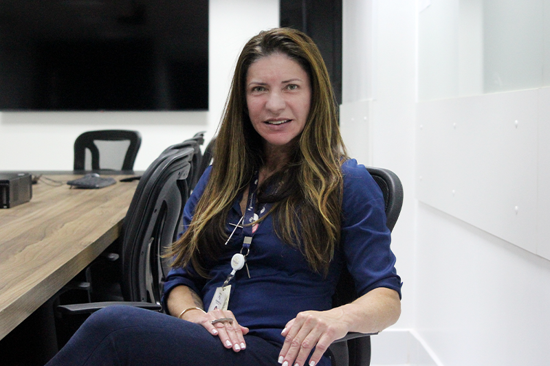 Regina Salgado, diretora da Odontogroup