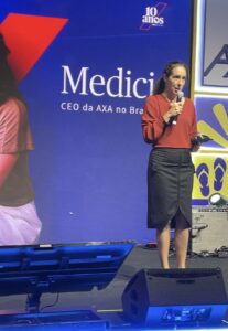 Erika Medici, CEO da AXA no Brasil