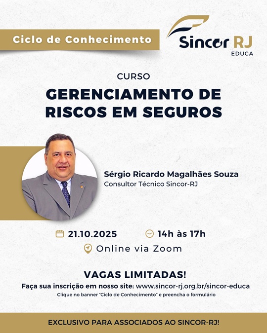 Gerenciamento de Riscos: próximo curso do Sincor Educa mostra como aplicar na prática