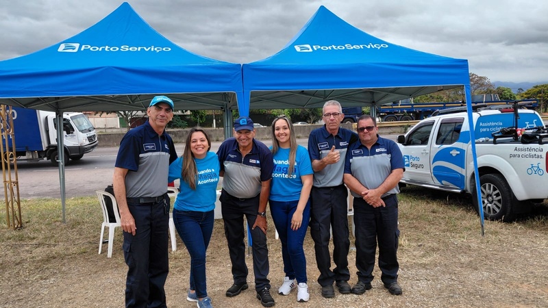 Porto Serviço promove ação em apoio a romeiros até o Santuário de Aparecida