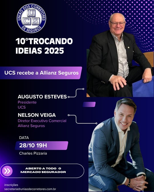 UCS recebe a Allianz Seguros no 10º Trocando Ideias