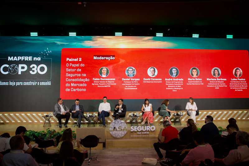 MAPFRE apresenta novo tipo de seguro para florestas e créditos de carbono durante a COP30