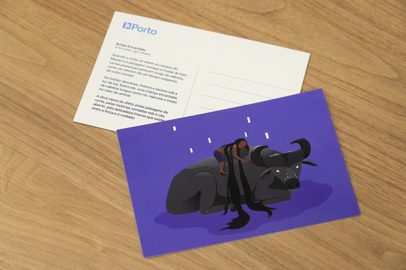 Porto traz artes de artista paraense para a Casa do Seguro durante a COP30