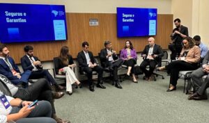 Sala temática do evento debateu o tema Seguros e Garantia. Foto: Divulgação/CNseg